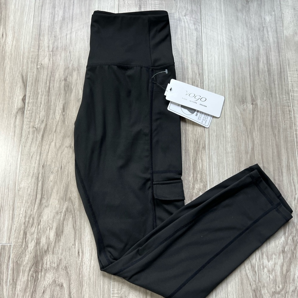 Black High-Waisted Leggings